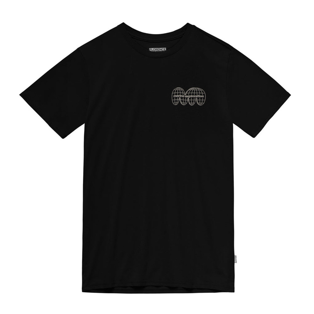 NEW Florence Marine X Men's Large Frontier Organic Black T-Shirt $30 msrp M11
